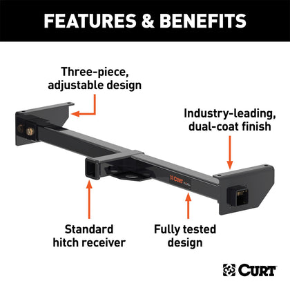 CURT 13702 Class III Adjustable RV Hitch