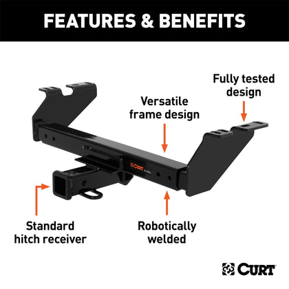 CURT 13900 Class III Multi-Fit Receiver Hitch