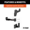 CURT 13903 Class III Multi-Fit Receiver Hitch Fits 06-18 F-150