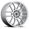Raceline Wheels 141S Mystique Silver 17X7.5 5X100/5X114.3 +40mm