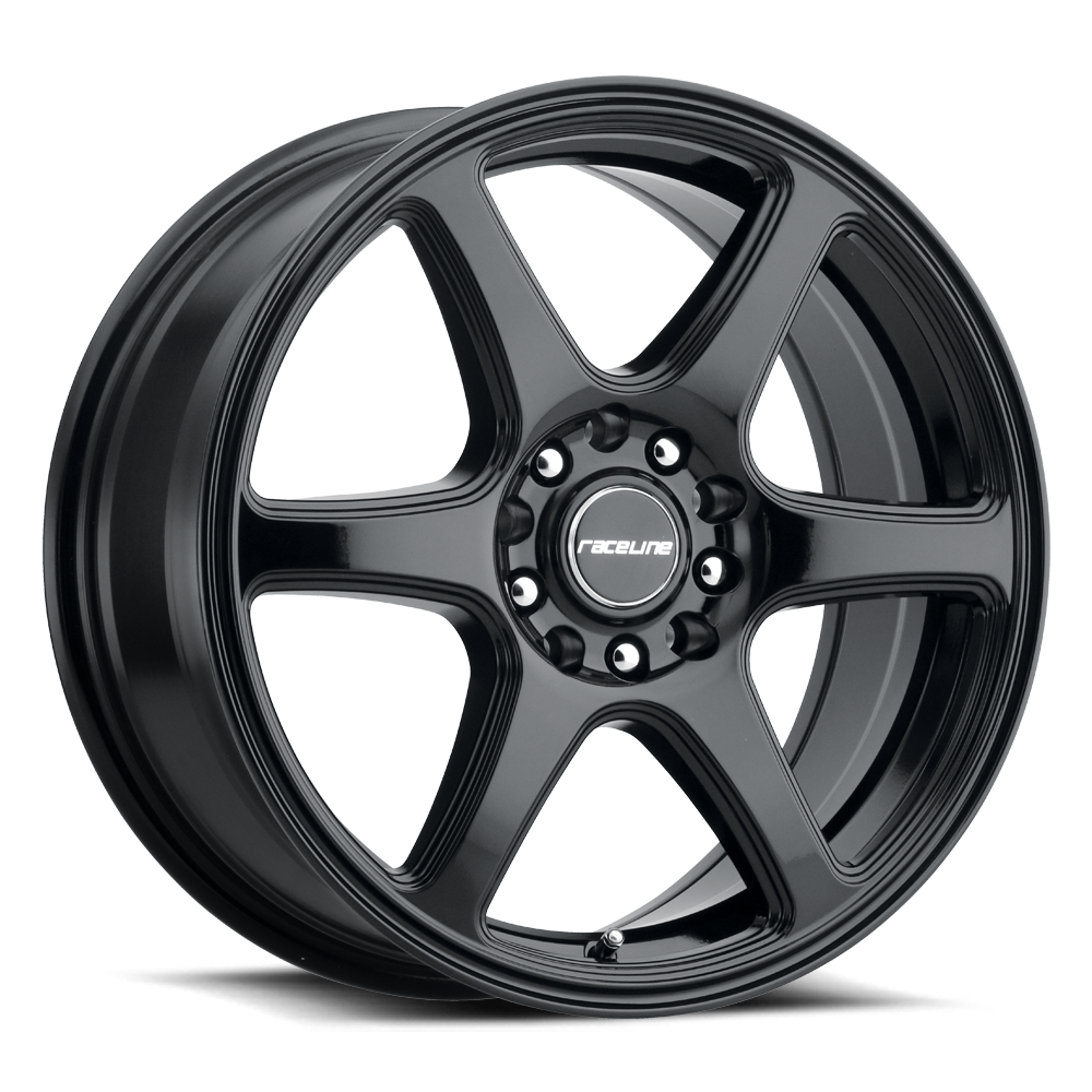 Raceline Wheels 146B Matrix Gloss Black 15X7 4X100/4X114.3 +40mm