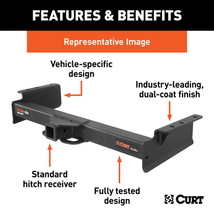 CURT 15460 Class V 2 in. Xtra Duty Hitch