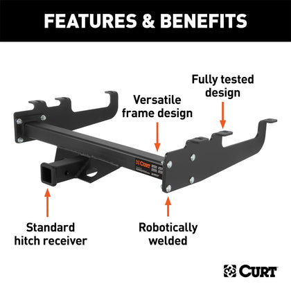 CURT 15510 Class V Multi-Fit Receiver Hitch