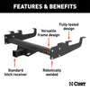 CURT 15510 Class V Multi-Fit Receiver Hitch