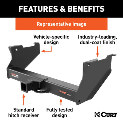 CURT 15860 Class V 2.5 in. Commercial Duty Hitch