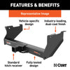 CURT 15860 Class V 2.5 in. Commercial Duty Hitch