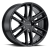 Raceline Wheels 158B Impulse Black 20X8.5 6X132/6X120 +35mm