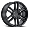 Raceline Wheels 158B Impulse Black 22X9.5 6X139.7/6X135 +35mm