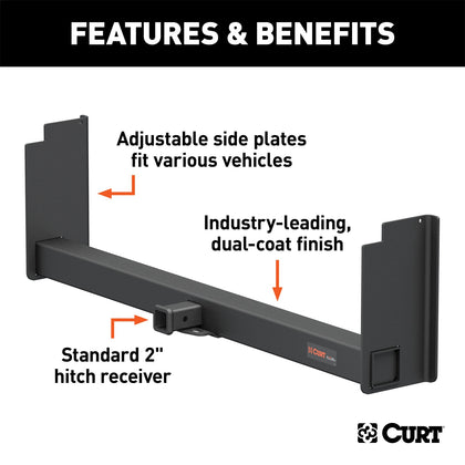 CURT 15903 Universal Weld-On Receiver