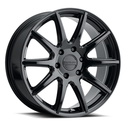 Raceline Wheels 159B Spike Gloss Black 18X8 6X139.7 +35mm