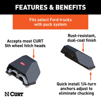 CURT 16017 Fifth Wheel Replacement Leg