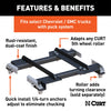 CURT 16023 5th Wheel Roller Adapter