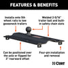 CURT 16055 Gooseneck Bent Plate