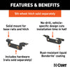 CURT 16411 Fifth Wheel Custom Bracket Kit