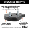 CURT 16992 5th Wheel Wedge Kit