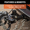 CURT 17022 Weight Distributing Hitch Round Bar