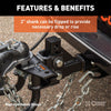 CURT 17062 Weight Distributing Hitch Round Bar