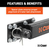 CURT 17063 Weight Distributing Hitch Round Bar