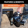 CURT 17132 Adjustable Weight Distribution Shanks
