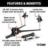 CURT 17322 Weight Distributing Hitch Trunion Bar