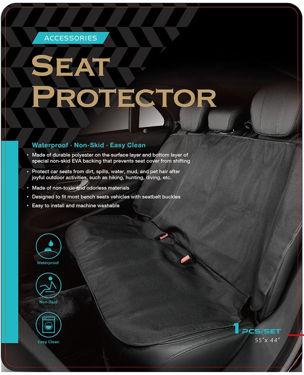 3D MAXpider 1786L-09 3D MAXpider Seat Cover