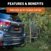CURT 18085 Tray-Style Hitch-Mounted Bike Rack