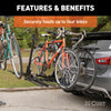 CURT 18087 Tray-Style Hitch-Mounted Bike Rack