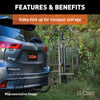 CURT 18087 Tray-Style Hitch-Mounted Bike Rack