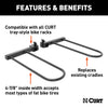 CURT 18091 Tray-Style Bike Rack Arms