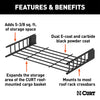 CURT 18117 Roof Mounted Cargo Rack Extension