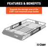 CURT 18117 Roof Mounted Cargo Rack Extension