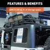 CURT 18117 Roof Mounted Cargo Rack Extension
