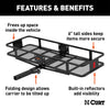 CURT 18151 Basket Style Cargo Carrier