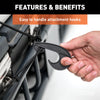 CURT 18201 Roof Mounted Cargo Rack Net