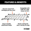 CURT 18202 Roof Mounted Cargo Rack Net