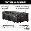 CURT 18221 Waterproof Rooftop Carrier Cargo Bag