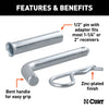 CURT 21502 Receiver Pins