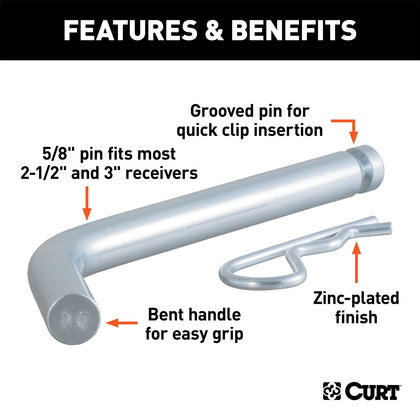 CURT 21507 Heavy-Duty Hitch Pin