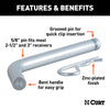 CURT 21507 Heavy-Duty Hitch Pin