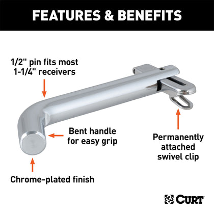 CURT 21541 Receiver Pins