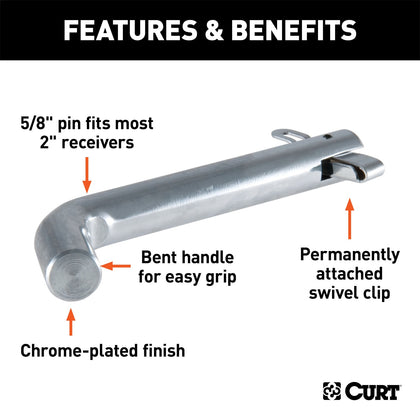 CURT 21551 Receiver Pins