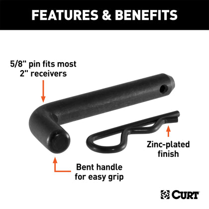 CURT 21578 Receiver Pins