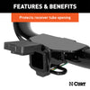 CURT 21728 Hitch Receiver Tube Cover