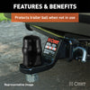 CURT 21810 Hitch Receiver Ball Cover