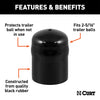 CURT 21811 Hitch Receiver Ball Cover