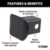 CURT 22180 Hitch Receiver Tube Cover