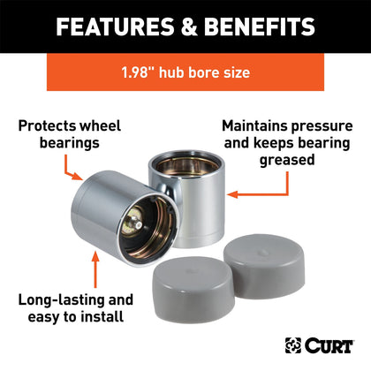 CURT 22198 Bearing Protectors