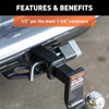 CURT 23020 Trailer Hitch Lock