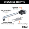 CURT 23021 Trailer Hitch Lock