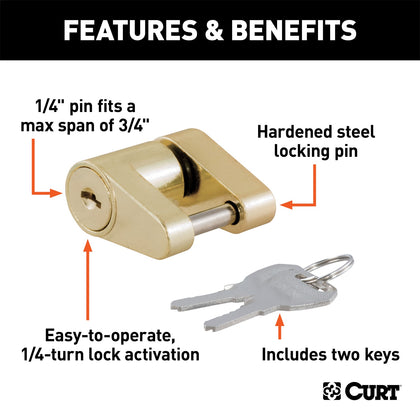 CURT 23022 Coupler Lock